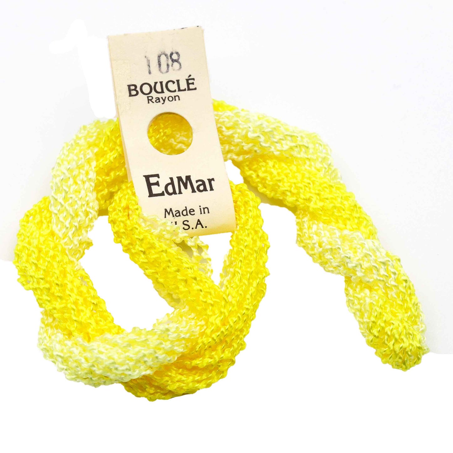 Bouclé - 108 Pale to Medium Lemon