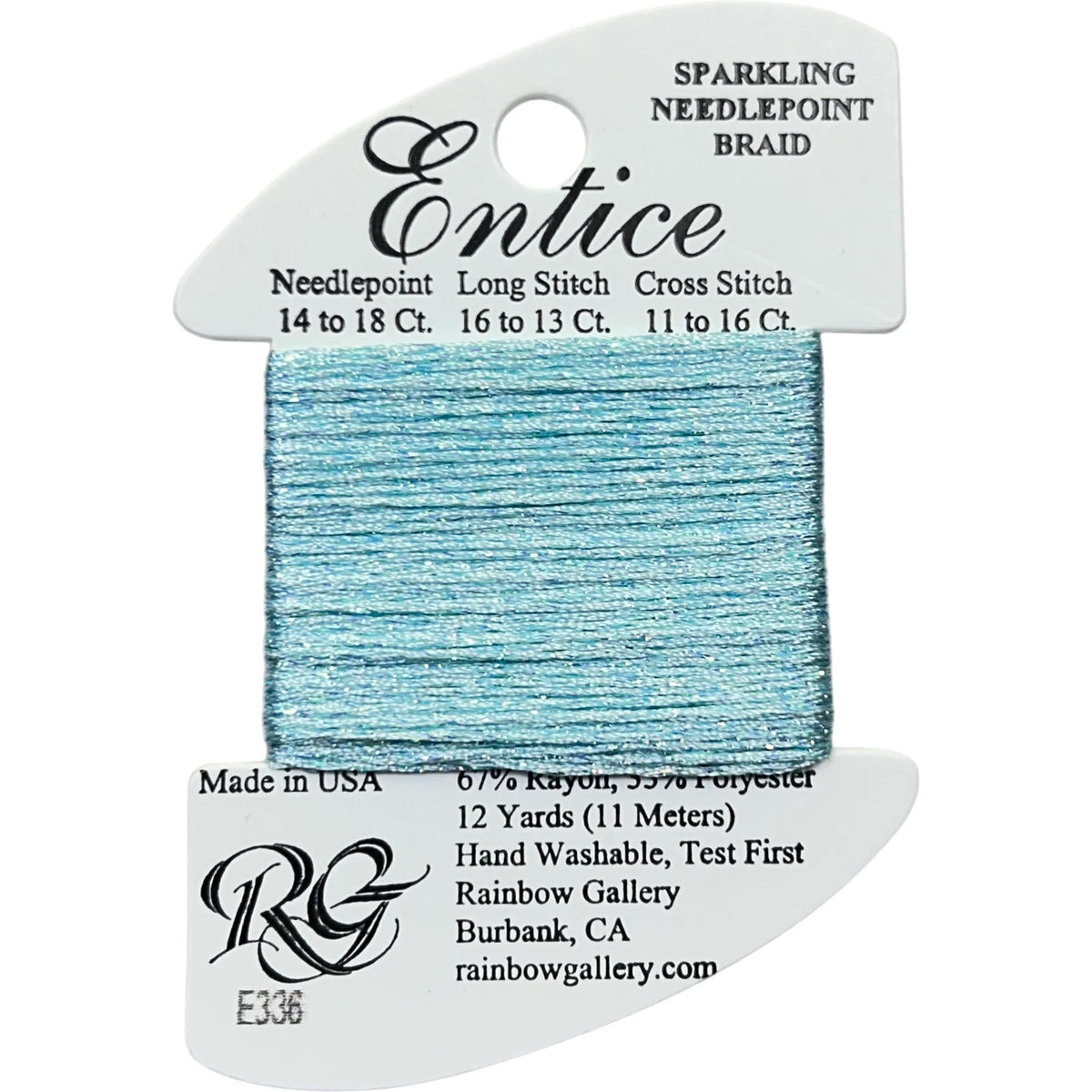 Rainbow Gallery Entice - E336 Turquoise Ice