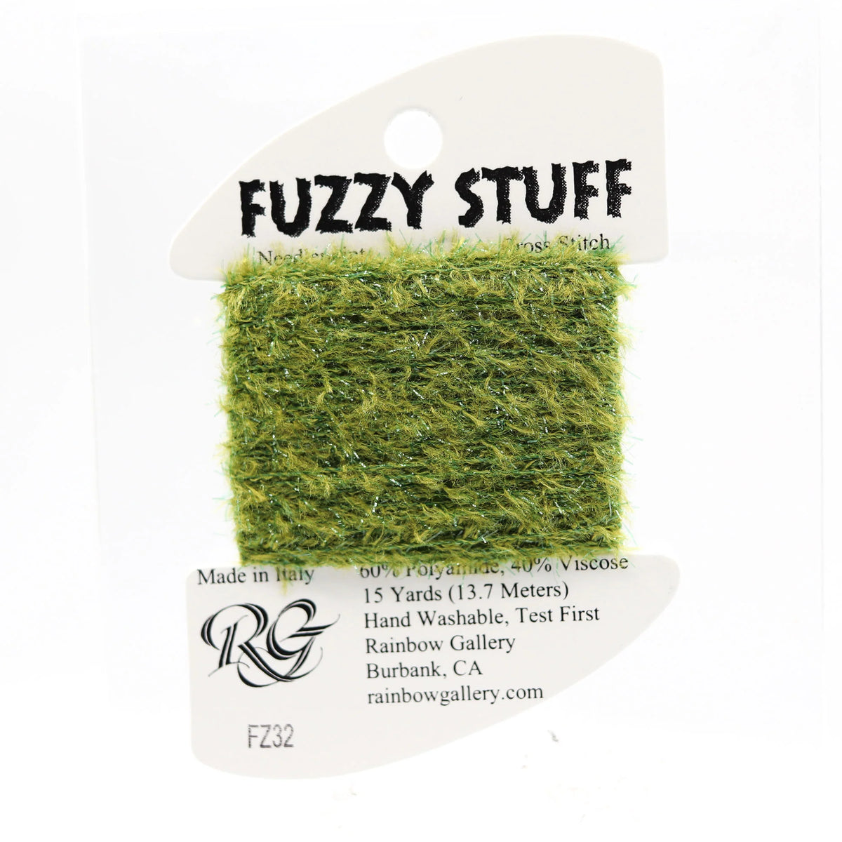 FUZZY STUFF FZ32-LEAF GREEN