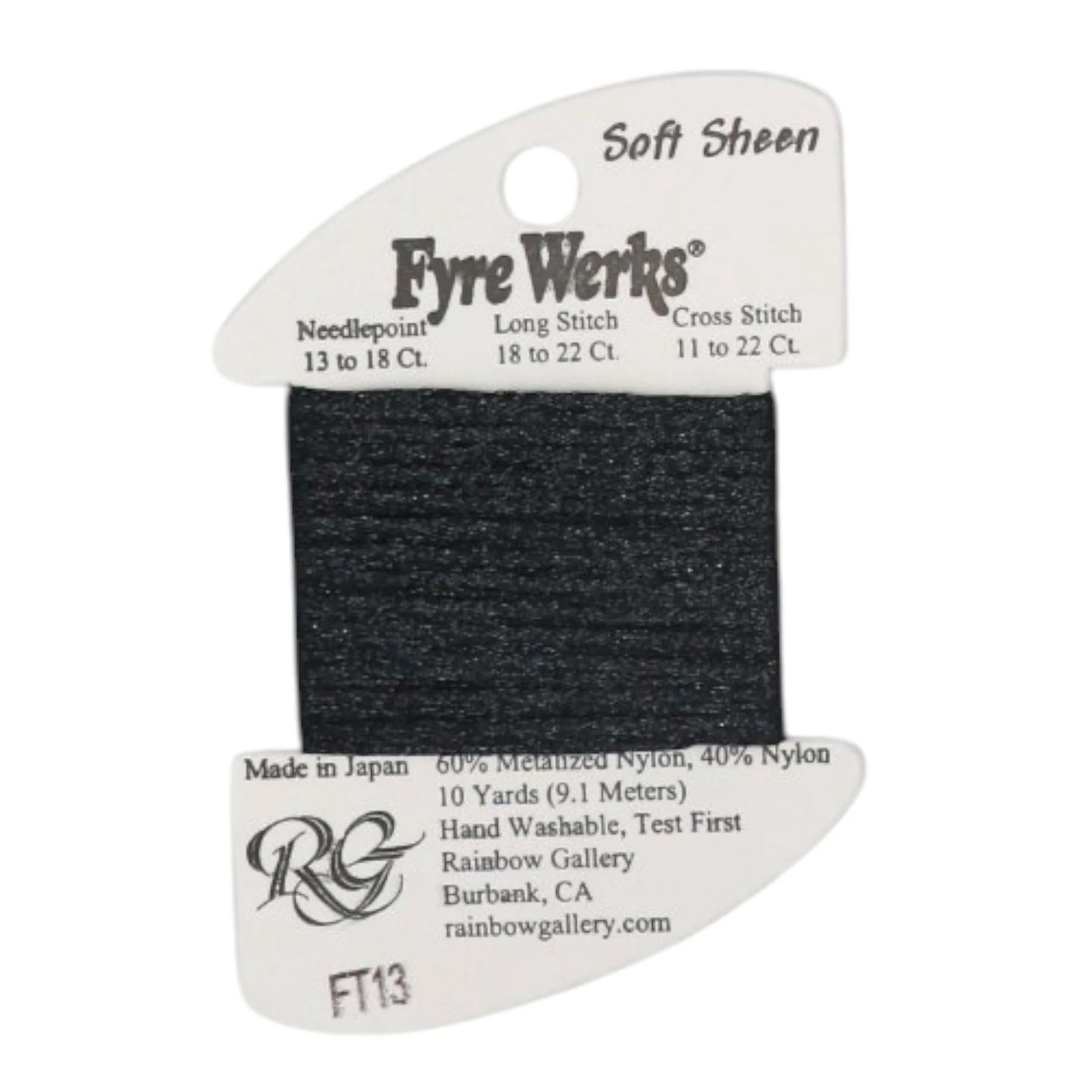 FYRE WERKS FT13-CHARCOAL