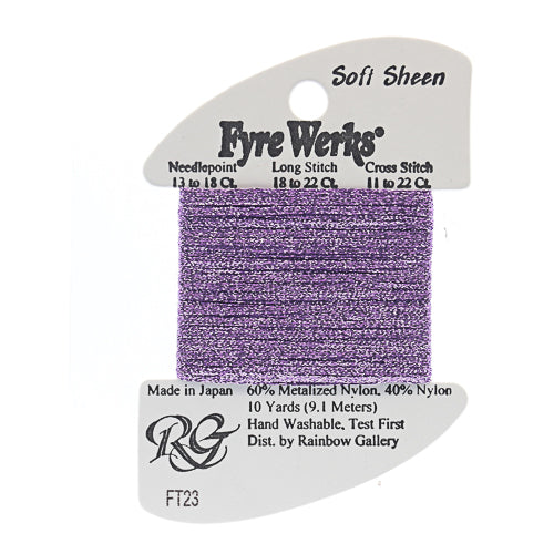 FYRE WERKS FT23-LIGHT PURPLE