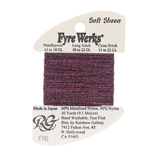 FYRE WERKS FT42-PLUM