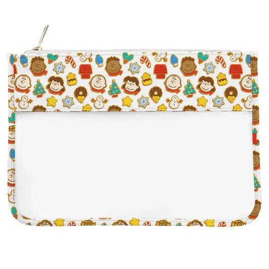 PEANUTS Gingerbread Cookies - Medium PVC Project Bag