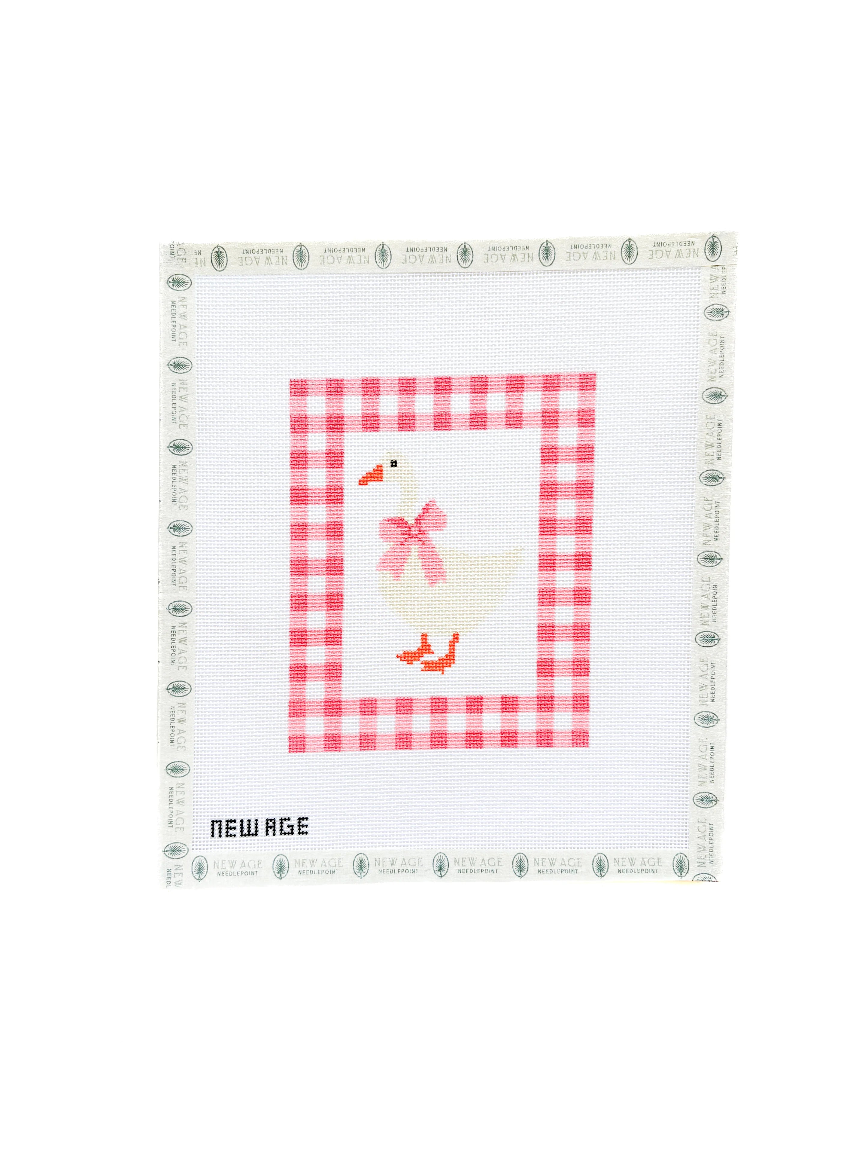 Gingham Baby Goose Needlepoint Canva