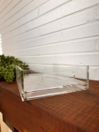 Acrylic Finishing Tray
