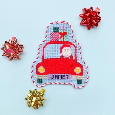 Santa in Car