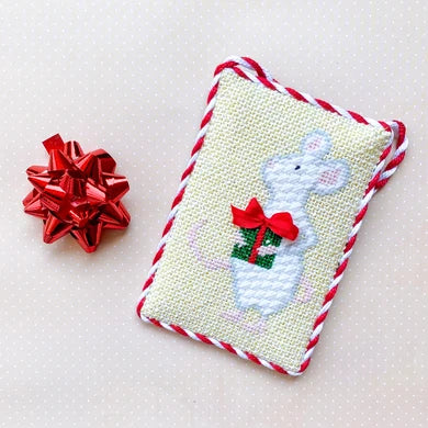 Christmas Mice Green Present