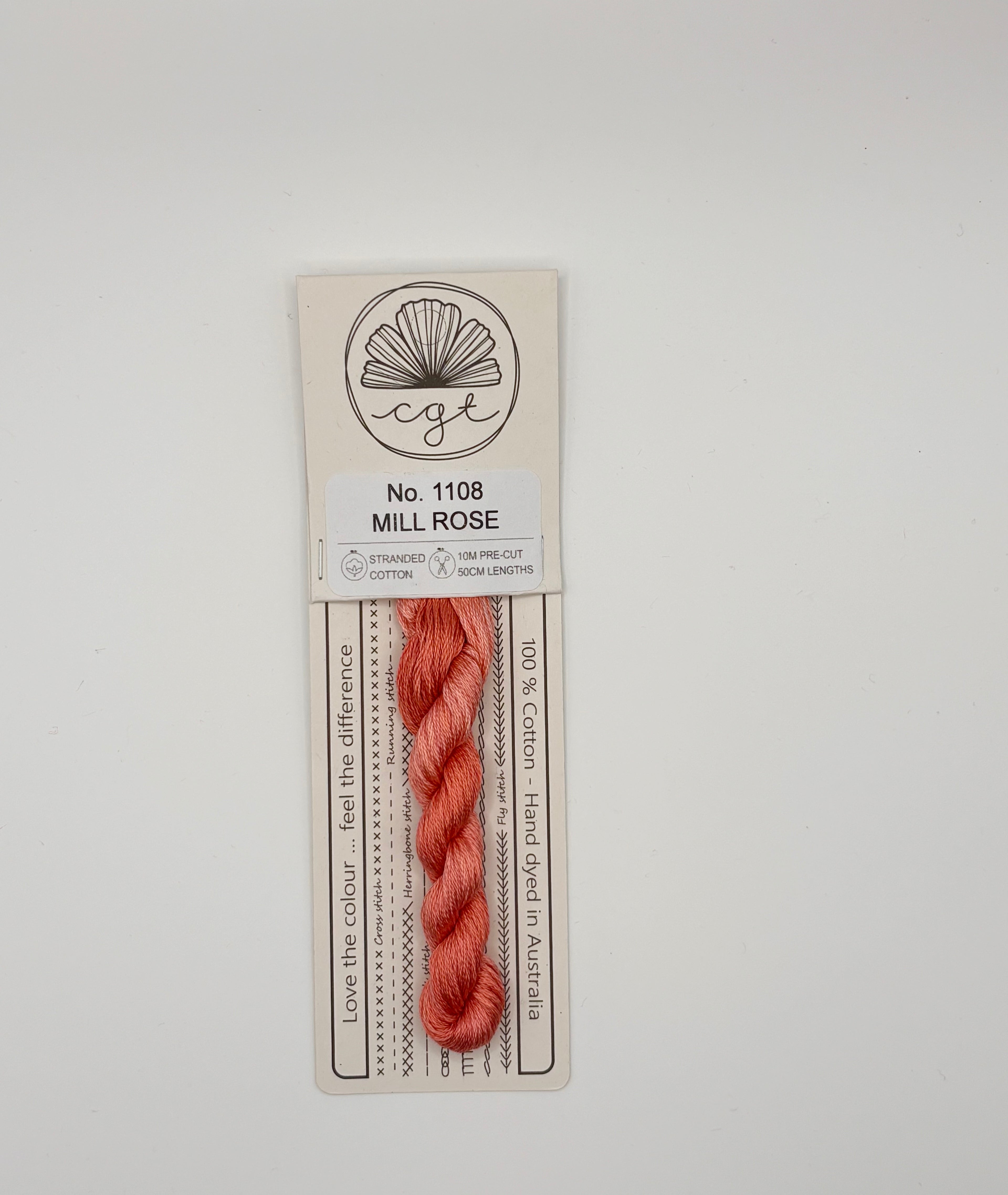 Cottage Garden Thread Mill Rose