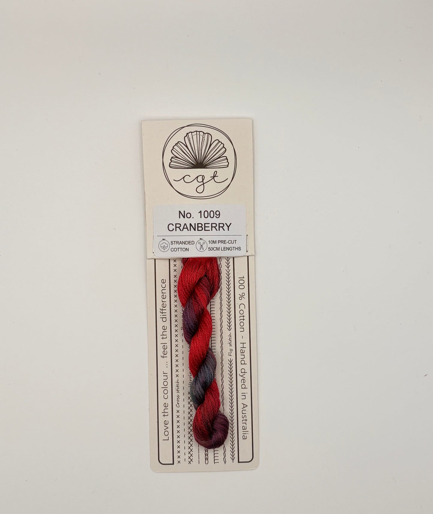 Cottage Garden Thread Cranberry