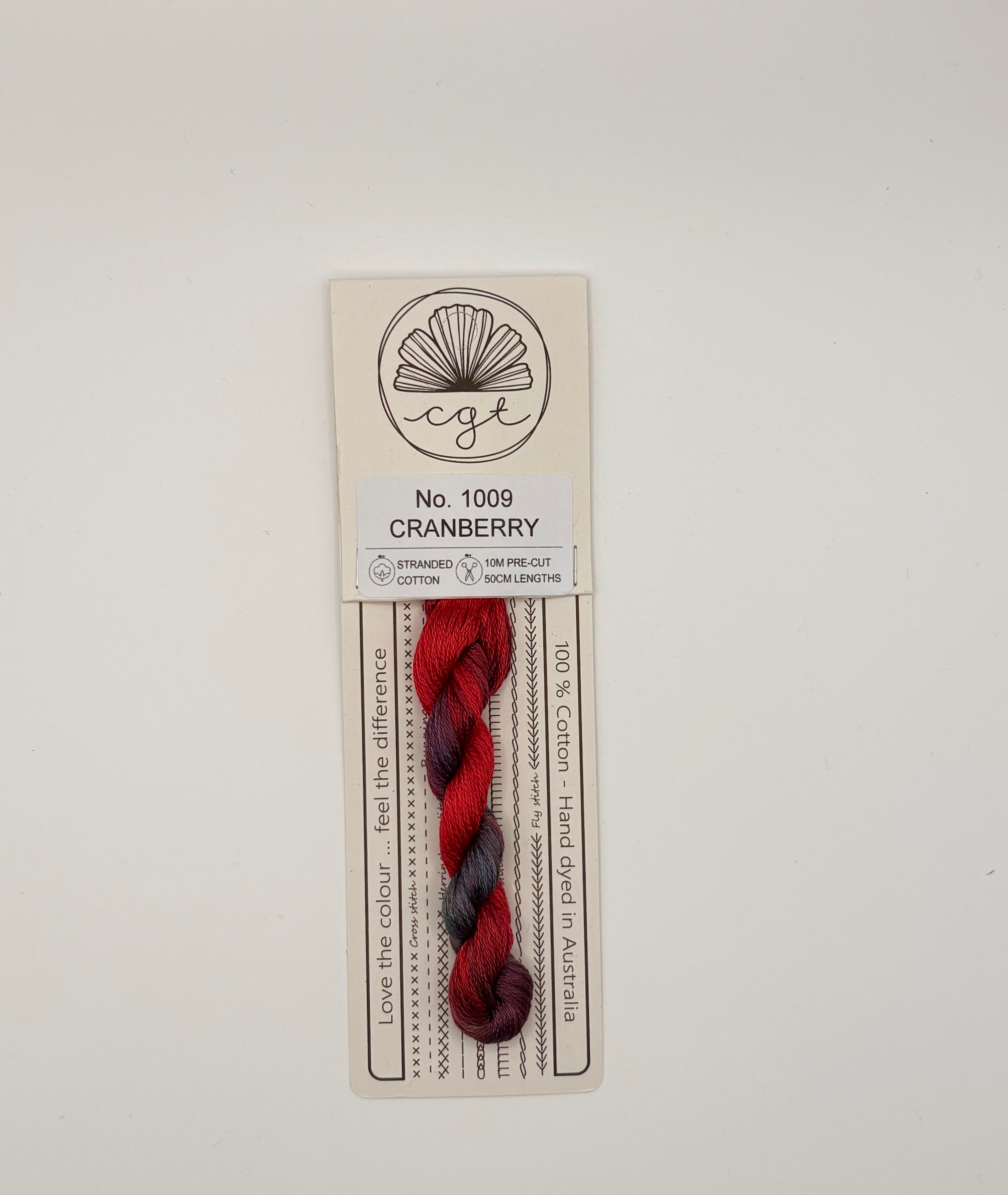 Cottage Garden Thread Cranberry