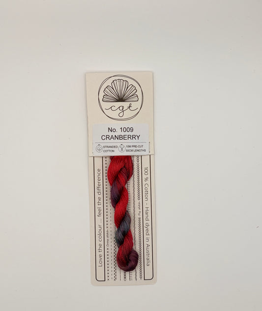 Cottage Garden Thread Cranberry