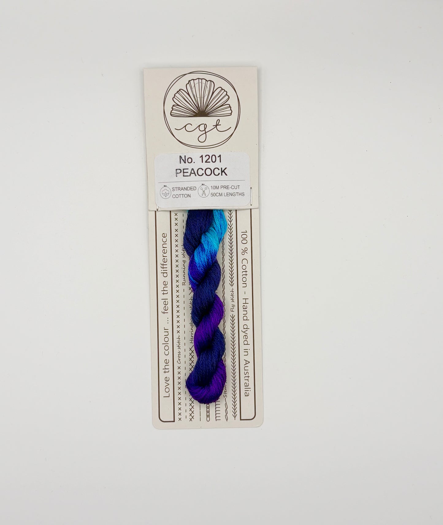 Cottage Garden Thread Peacock