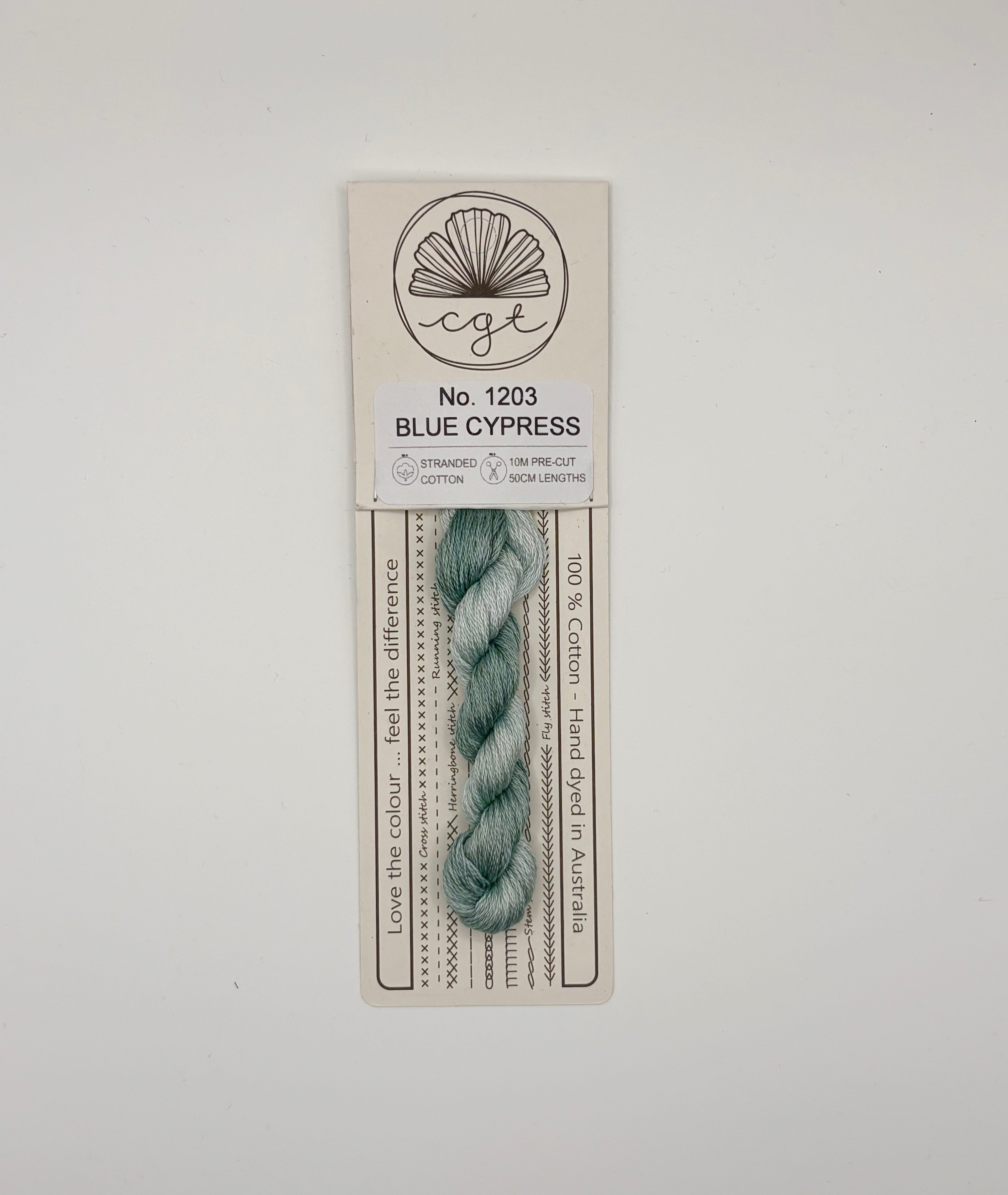 Cottage Garden Thread Blue Cypress