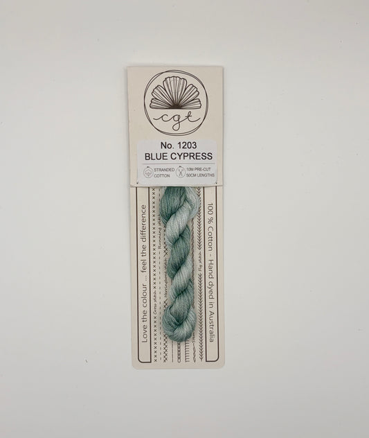 Cottage Garden Thread Blue Cypress