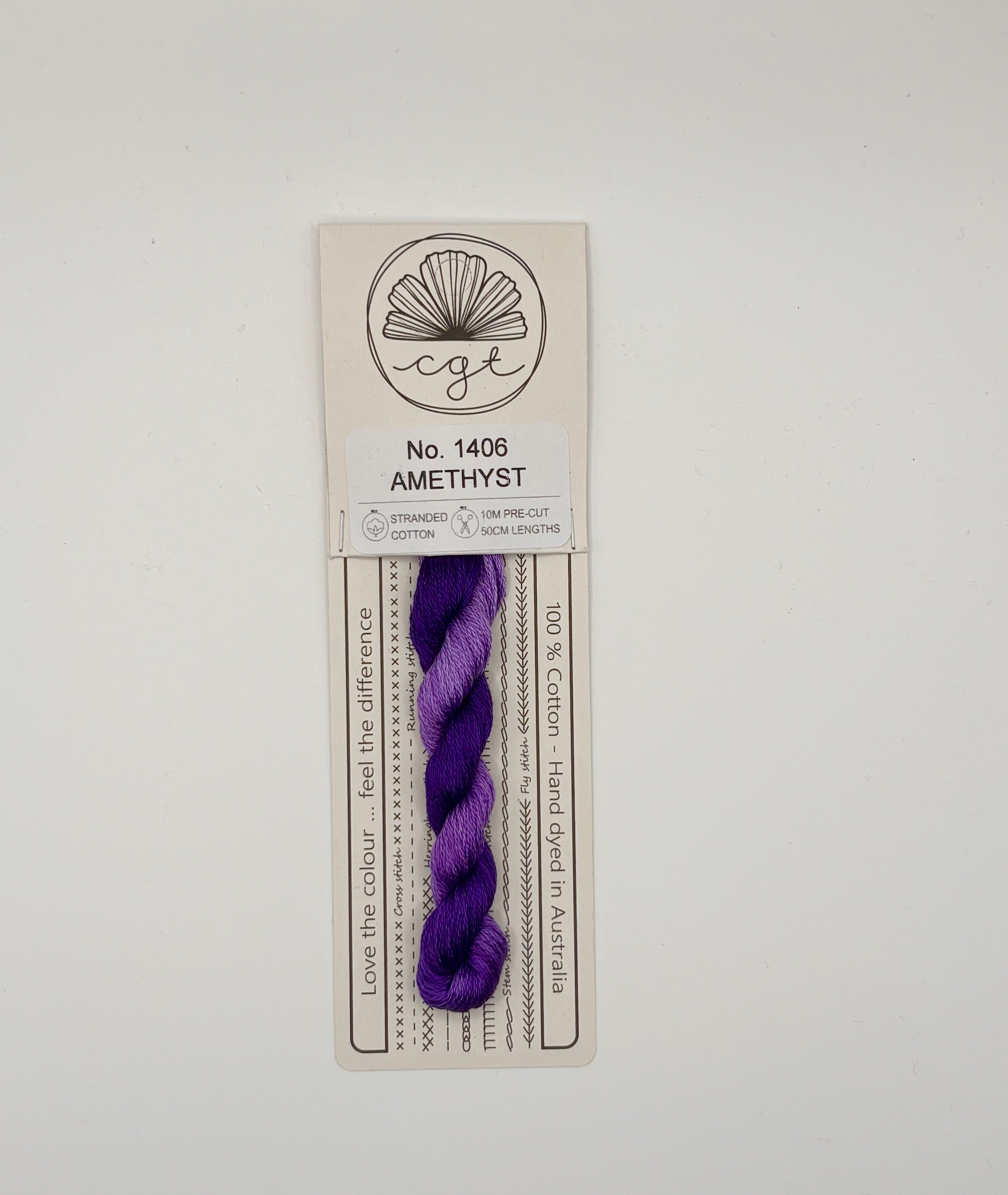 Cottage Garden Thread Amethyst