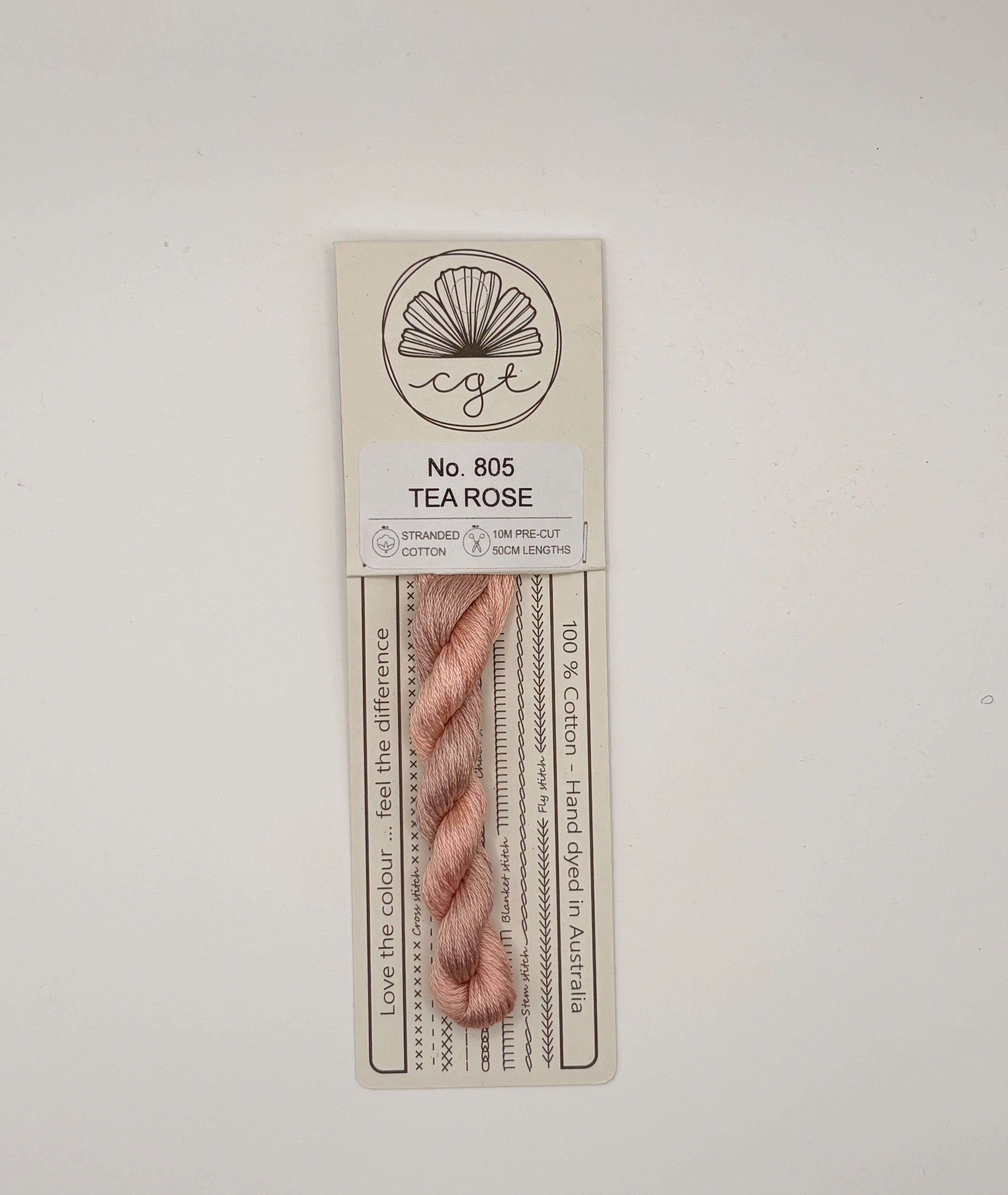 Cottage Garden Thread Tea Rose