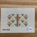 Multi Block Print Bow Canvas