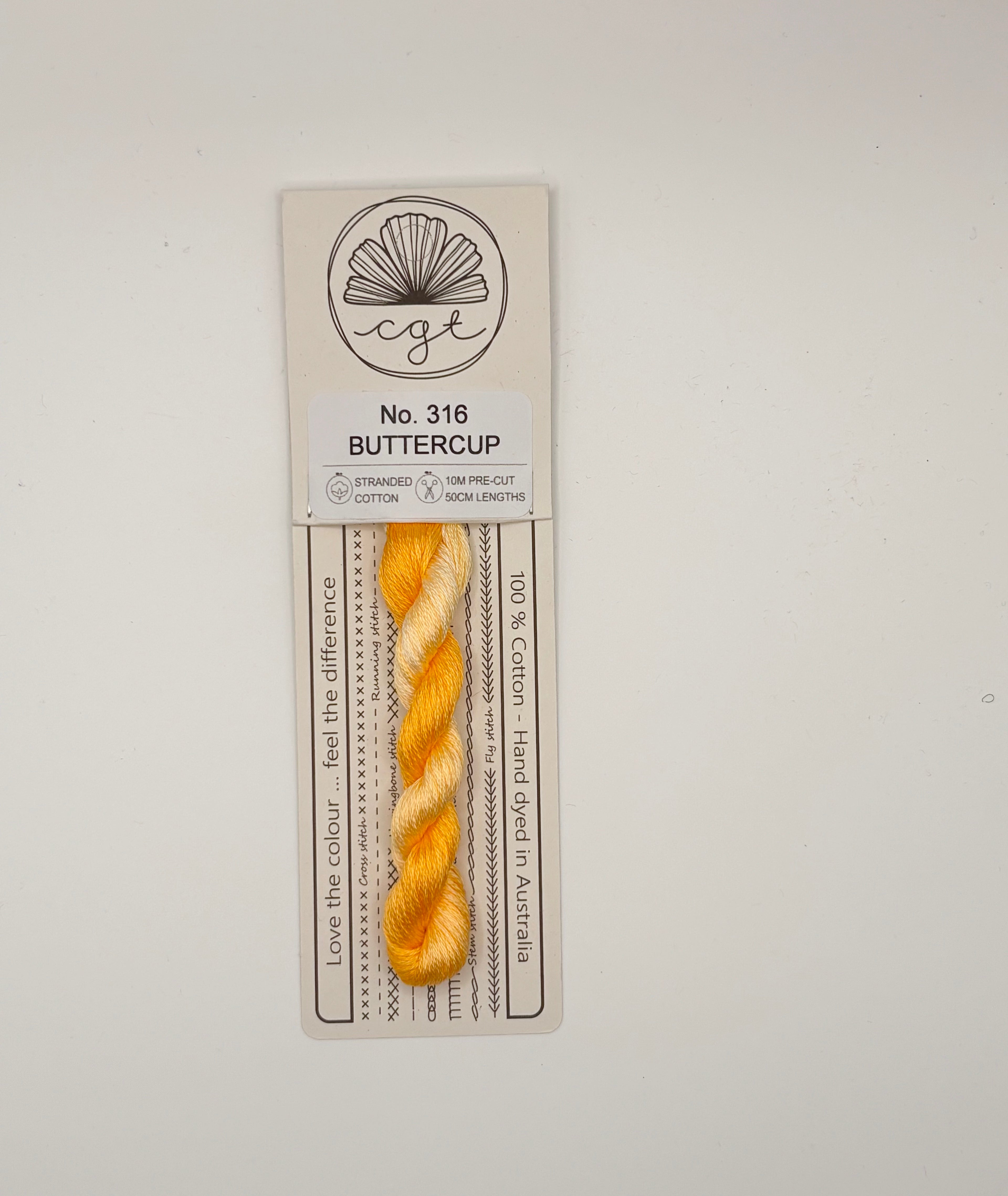 Cottage Garden Thread Buttercup
