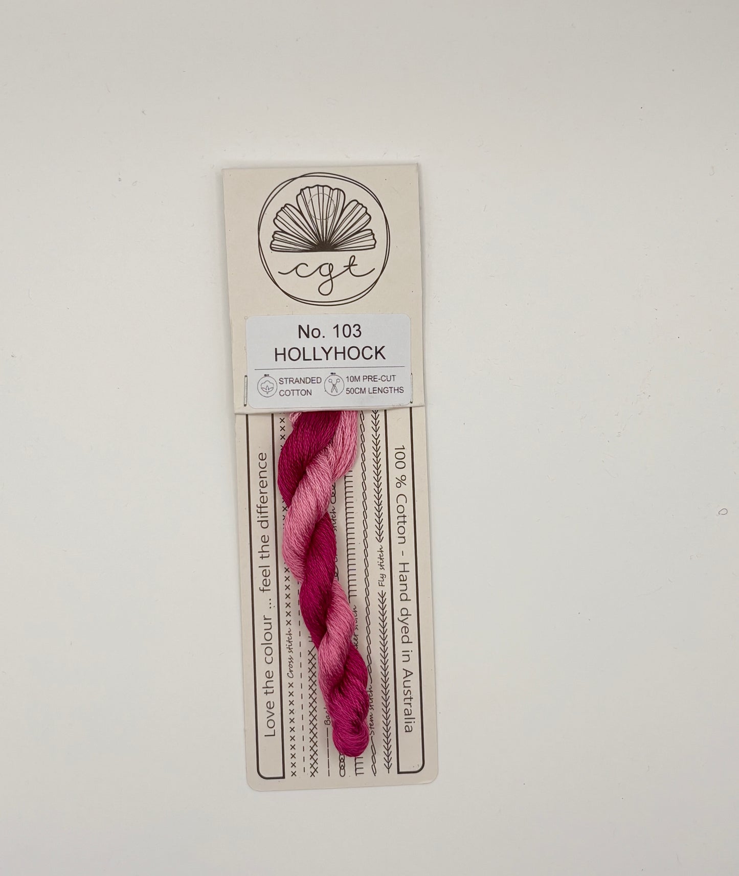 Cottage Garden Thread Hollyhock