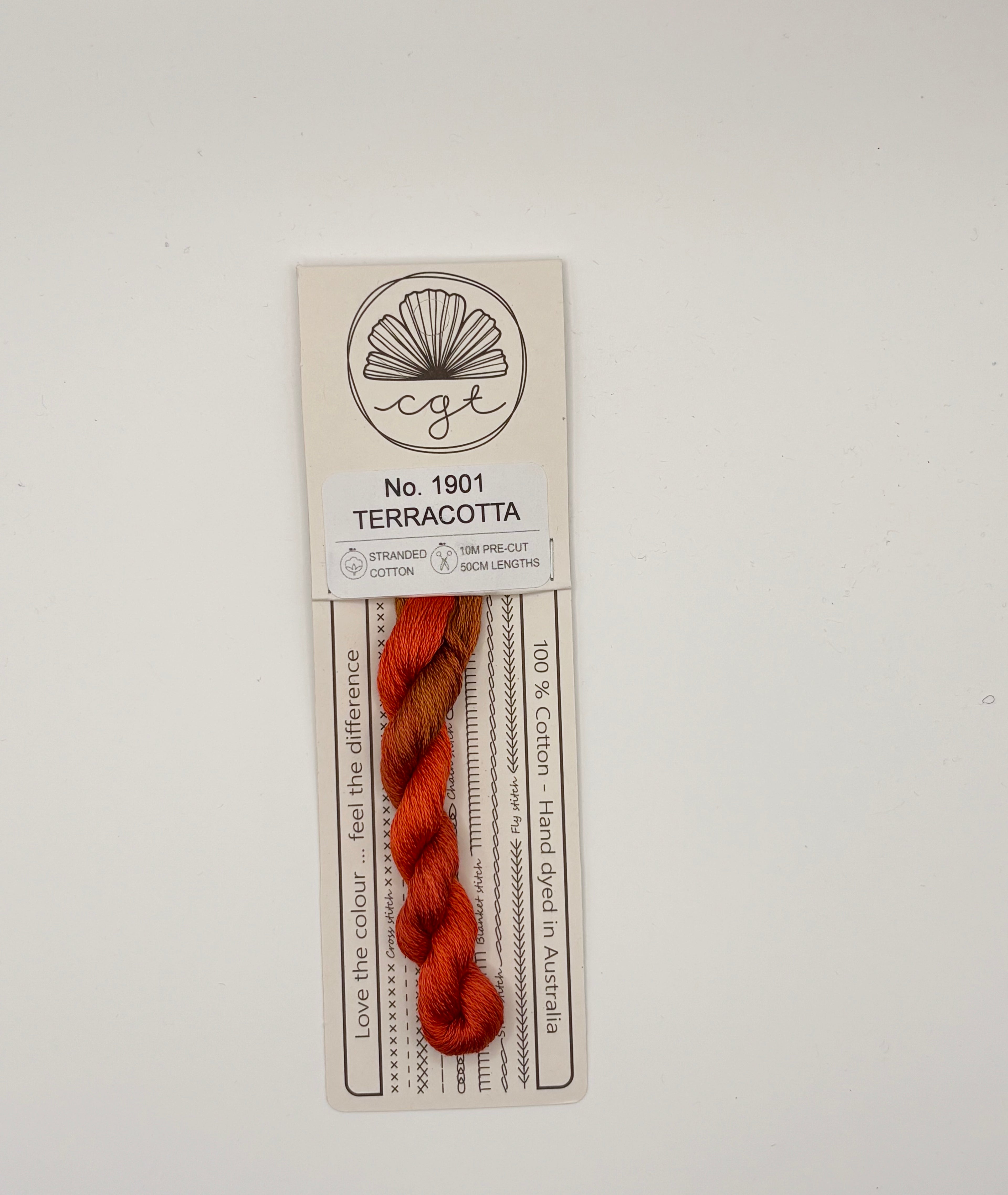 Cottage Garden Thread Terracotta