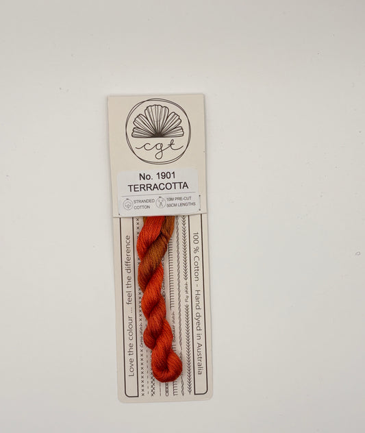 Cottage Garden Thread Terracotta