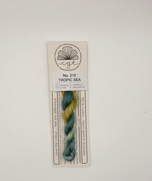 Cottage Garden Thread Tropic Sea
