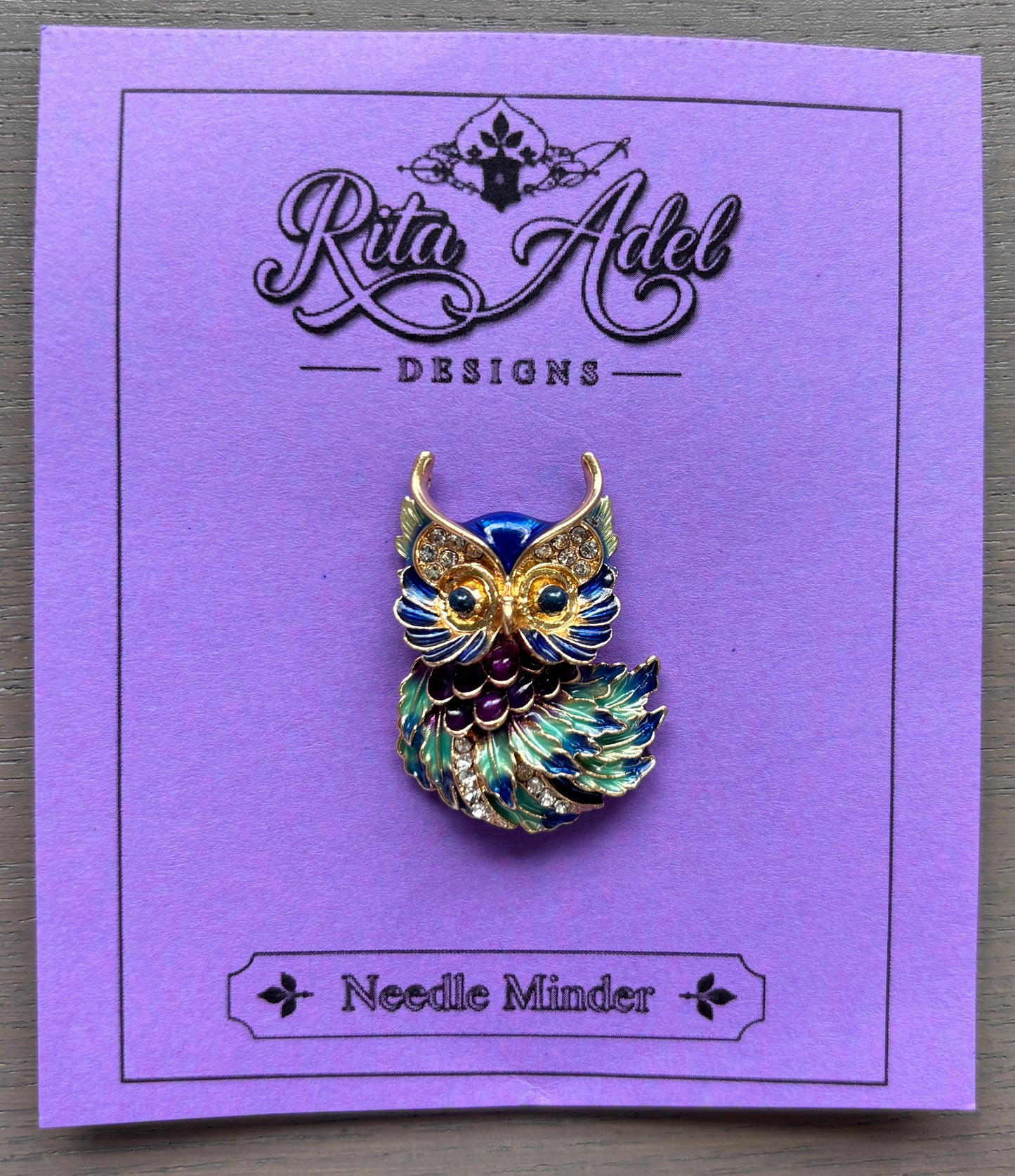 Rita Adel Owl Needle Minder