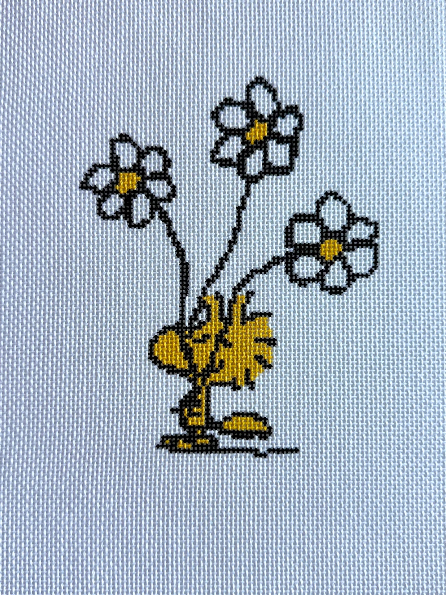 PEANUTS - Everyday Woodstock with Daisies Canvas