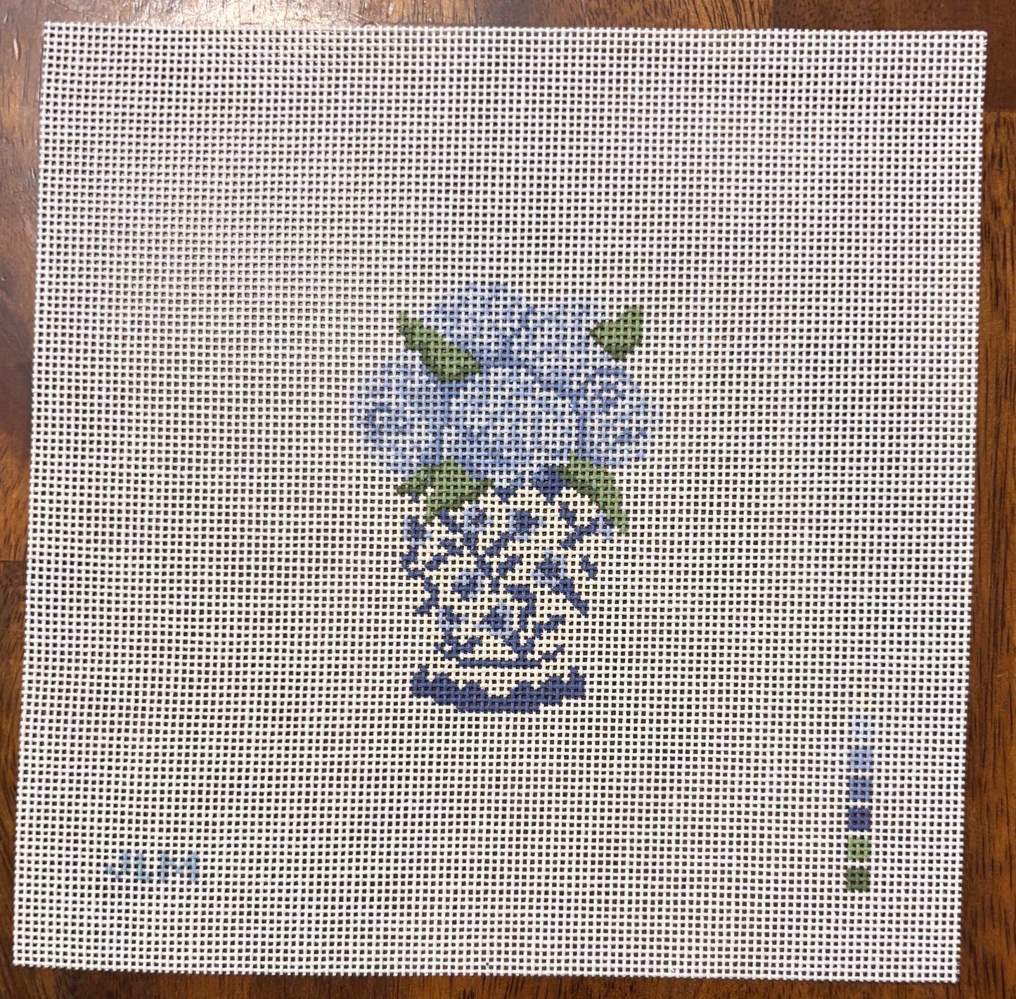 Blue Hydrangea Ginger Jar