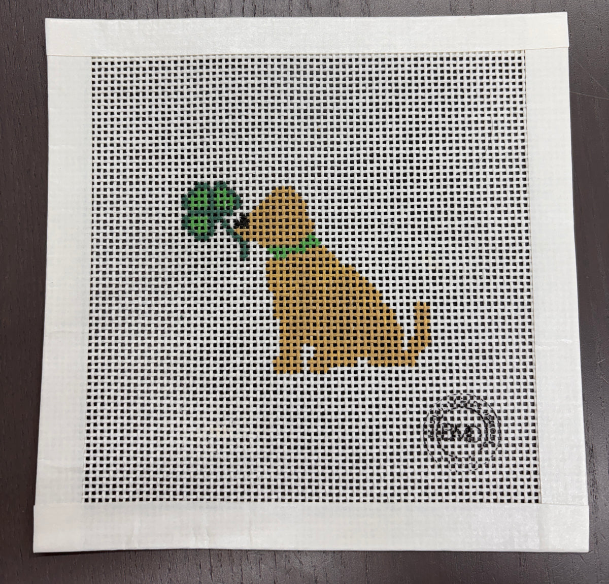 Dog With 3 Leaf Clover