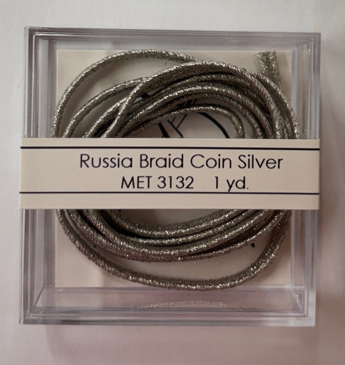Russian Braid Coin Silver