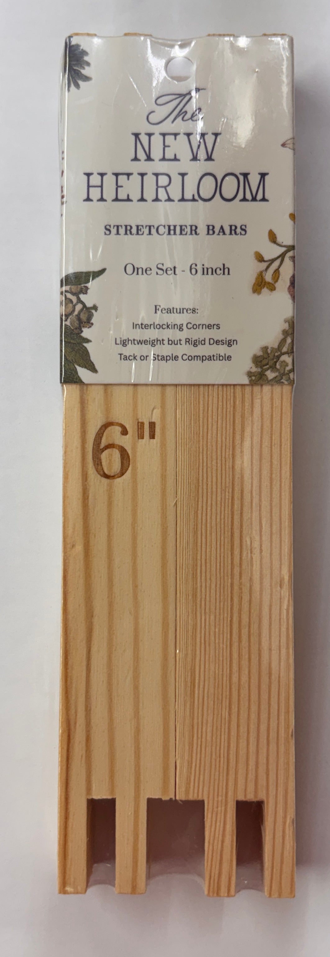 The New Heirloom Stretcher Bars 6"