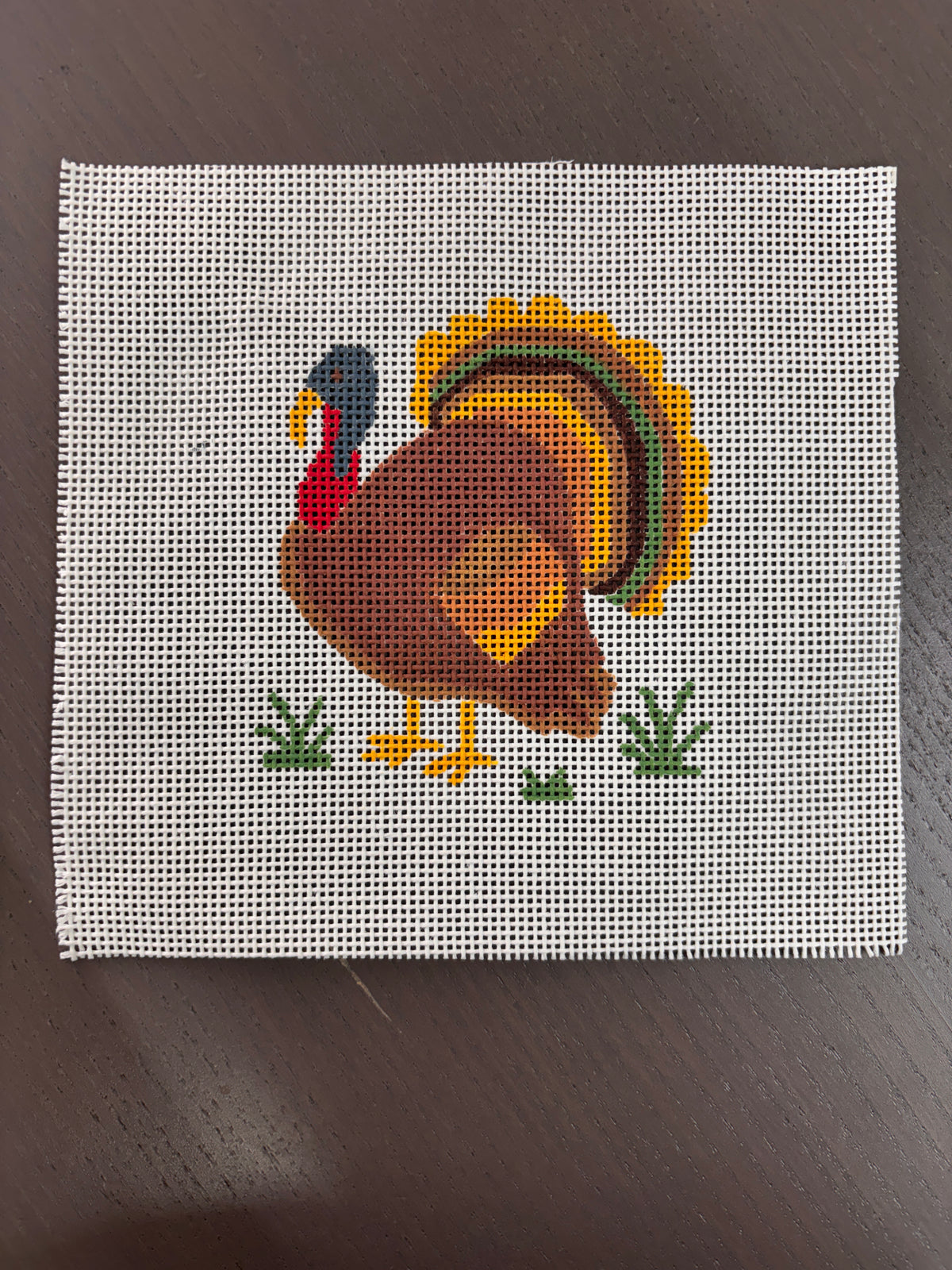 Turkey Needlepoint Canvas