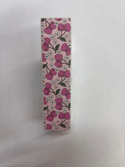 Pink Cherries Clip