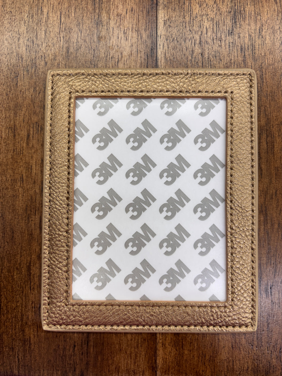 Self-Finishing Leather Polaroid Magnet Bronze