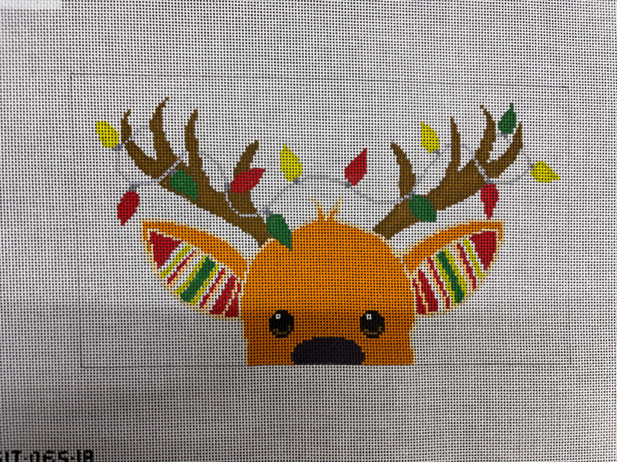 Reindeer With Christmas Lights