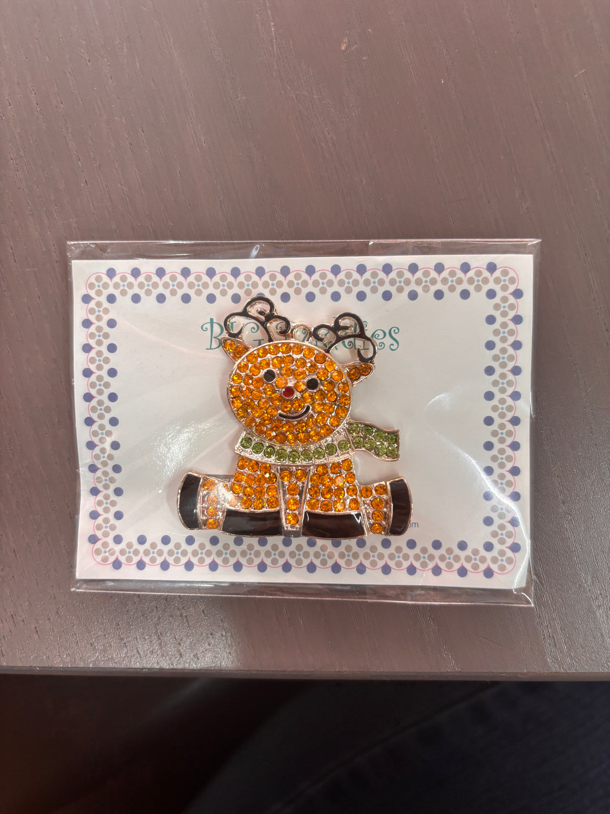 Orange Deer Needle Minder