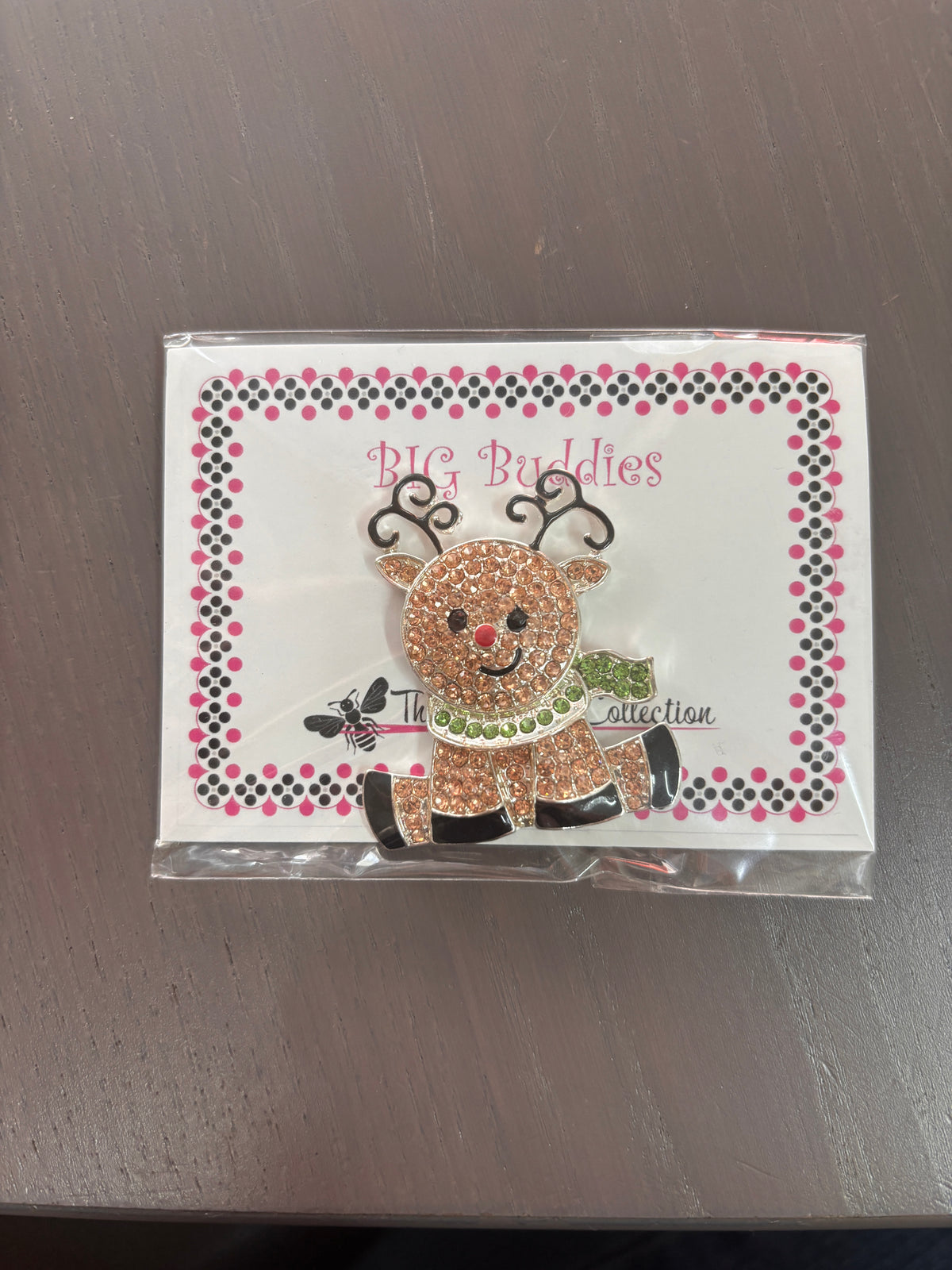 Pink Deer Needle Minder