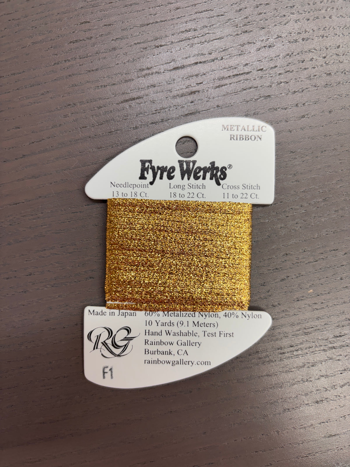 Fyre Werks Metallic Ribbon -F1