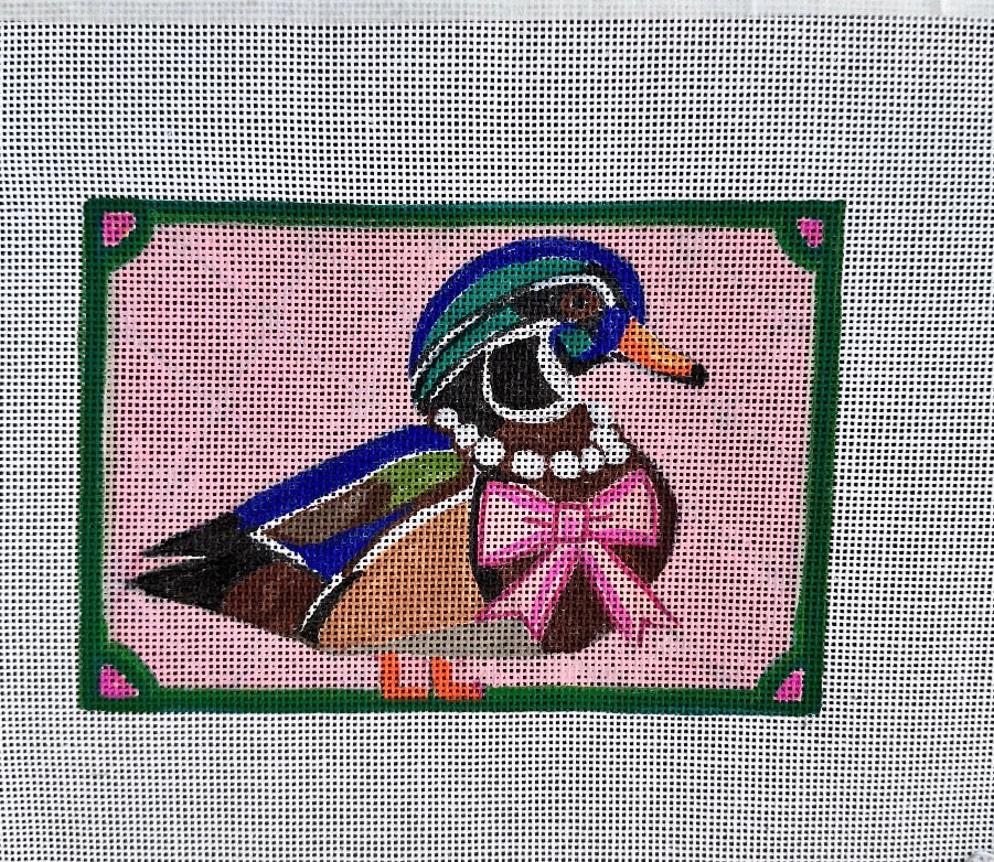 Duck with Pink Bow