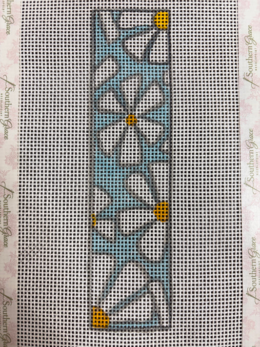 White Flower Bookmark