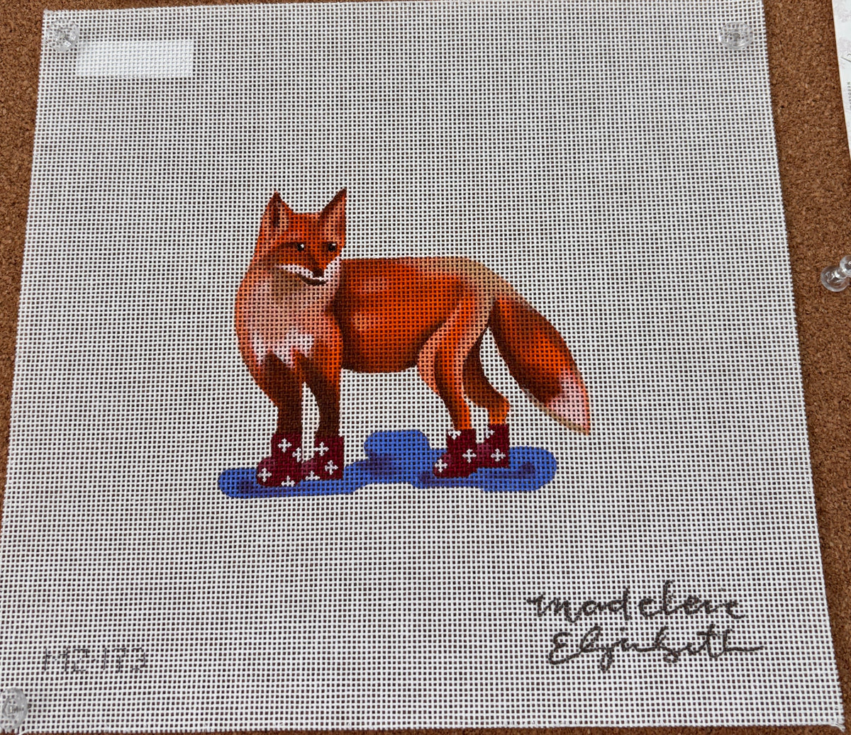 Fox in Rain Boots
