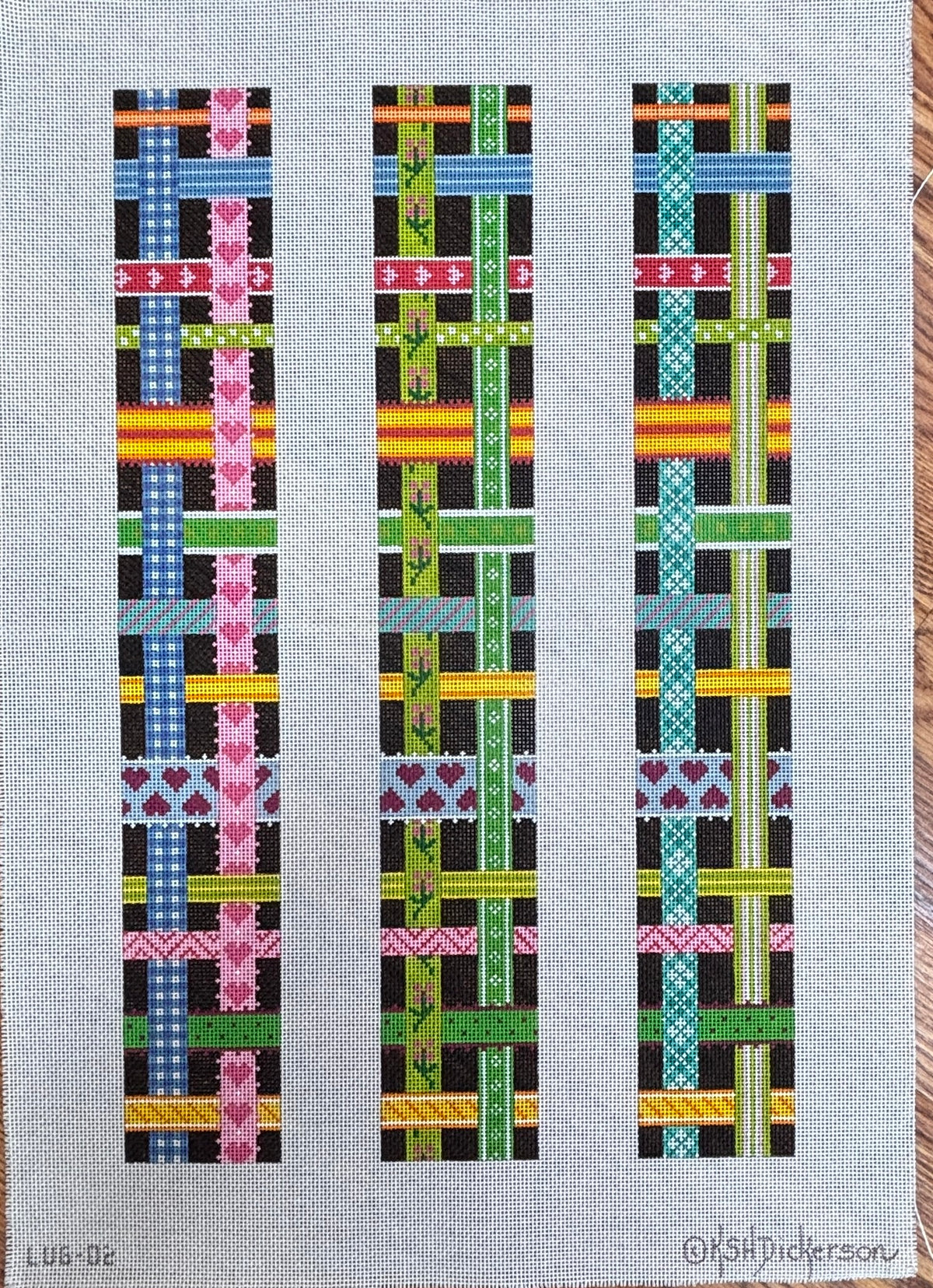 Woven Ribbons - Pinks & Greens