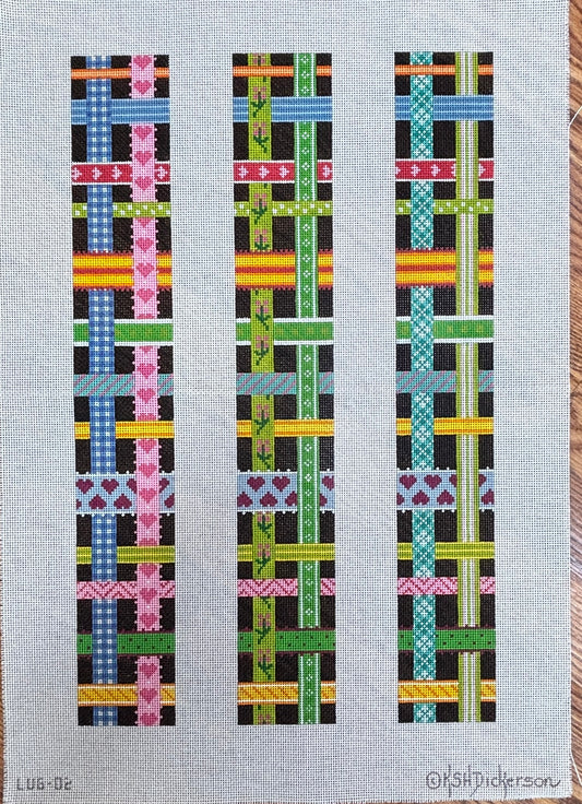 Woven Ribbons - Pinks & Greens