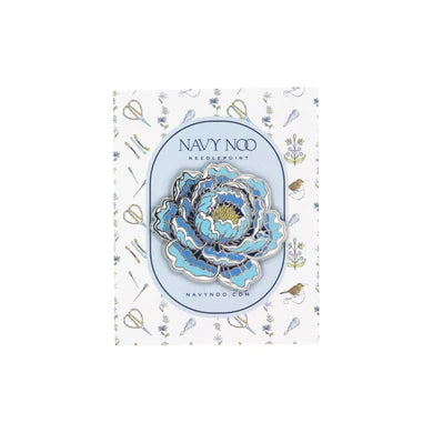 Blue Peony Needle Minder