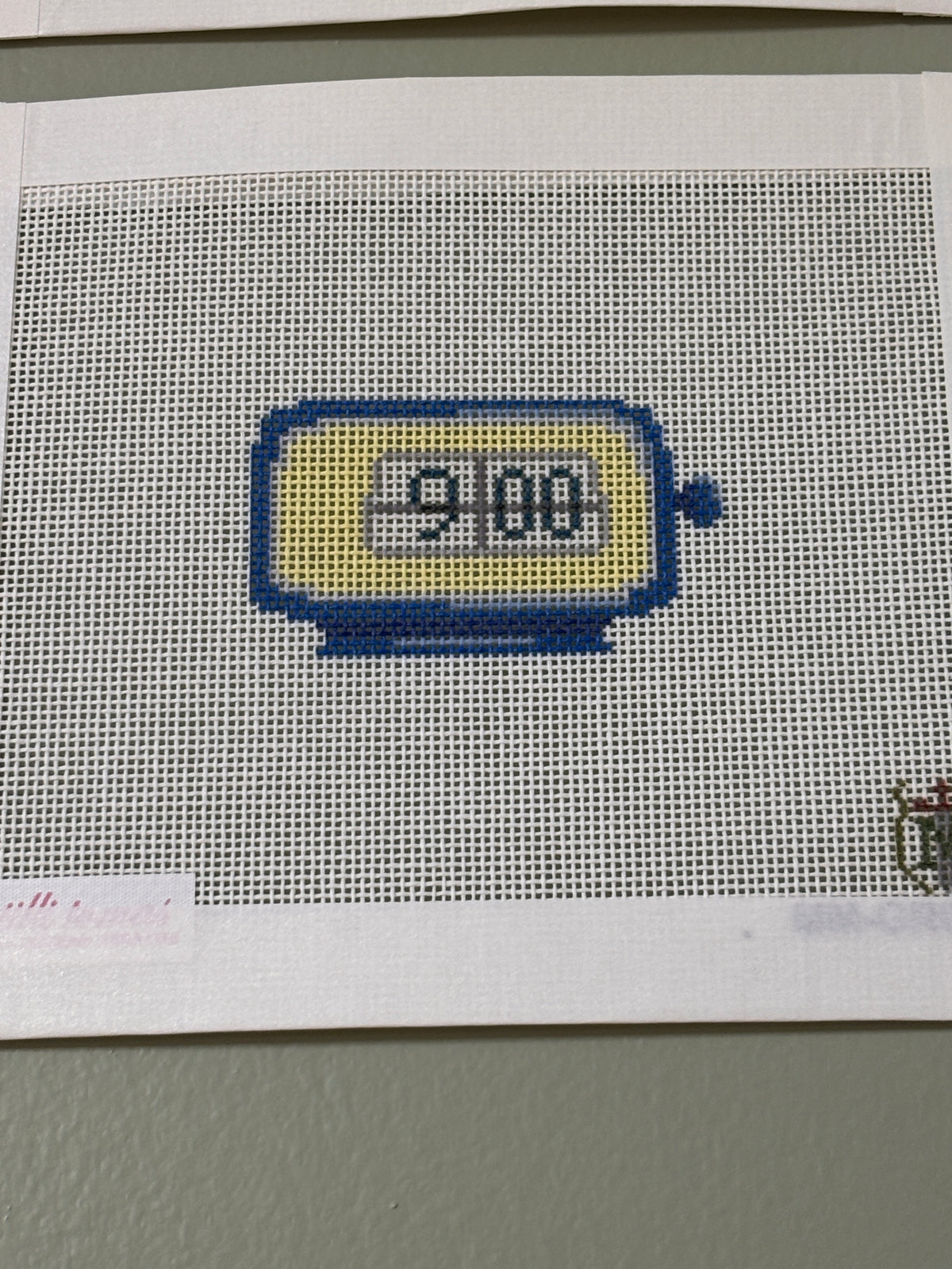 Midmod Alarm Clock Blue