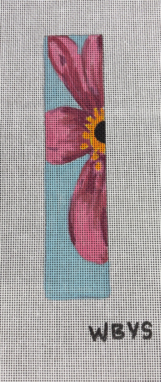 WBYS Pink Flower Bookmark