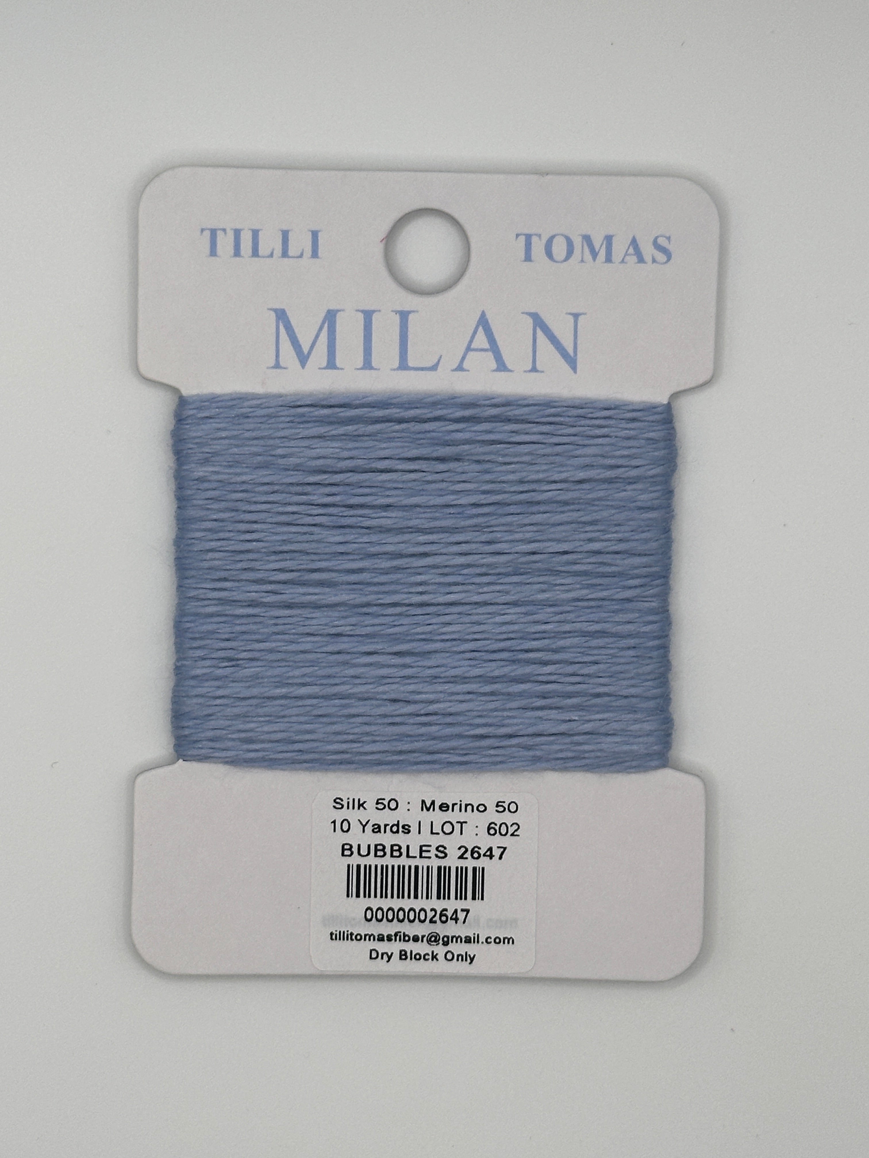 Tilli Tomas Milan Bubbles