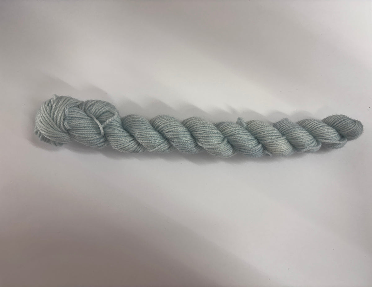 Botanical Yarn Hydrangea Blue Heaven Mini Skein