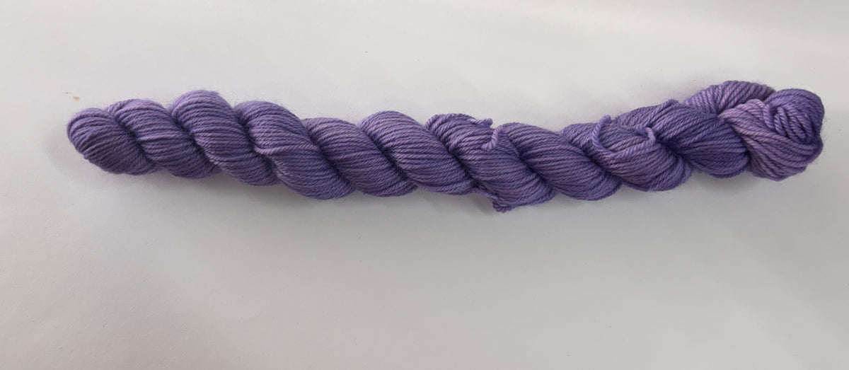 Botanical Yarn Hydrangea Harlequin Mini Skein